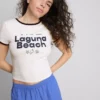 The primark scene | cropped laguna beach baby tee