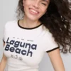 The primark scene | cropped laguna beach baby tee