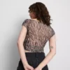 The primark scene | cropped off-shoulder sheer top
