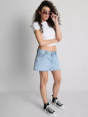 The primark scene | denim mini skirt