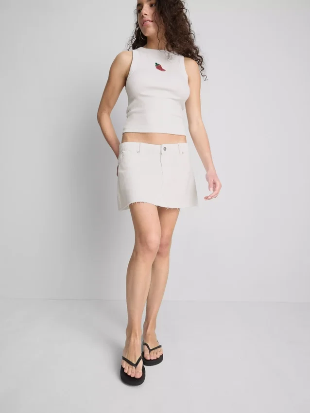 The primark scene | denim mini skirt