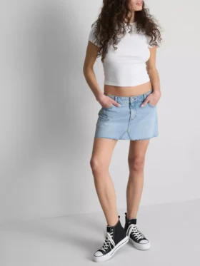 The primark scene | denim mini skirt