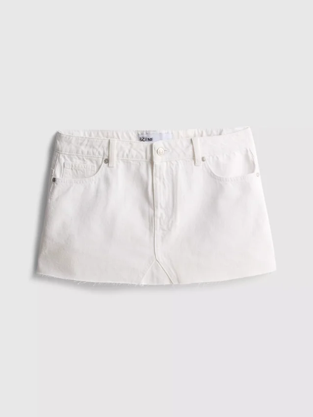 The primark scene | denim mini skirt