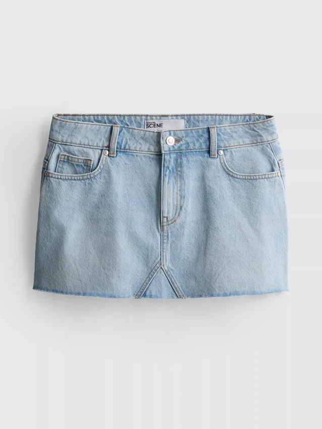 The primark scene | denim mini skirt
