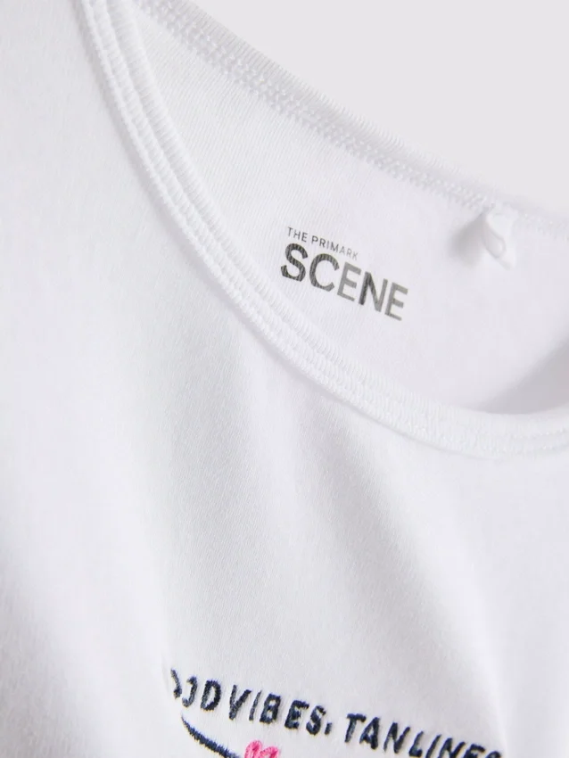 The primark scene | graphic baby tee