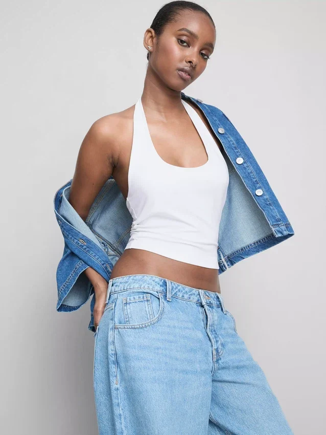 The primark scene | halter neck crop top