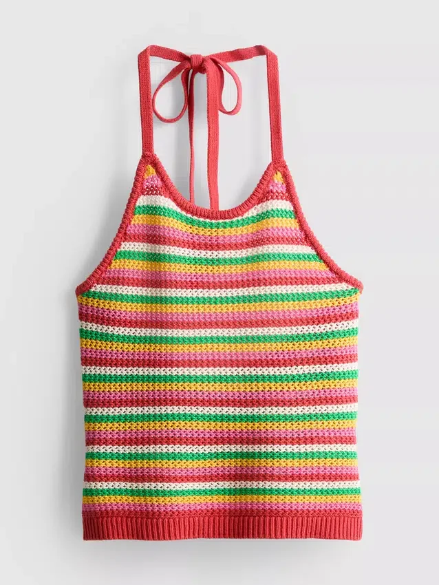 The primark scene | knitted halterneck top
