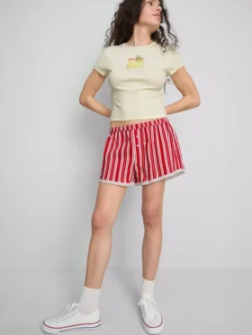 The primark scene | lace stripe boxer shorts