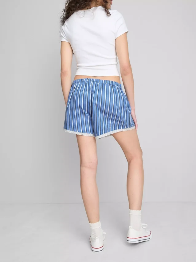The primark scene | lace stripe boxer shorts