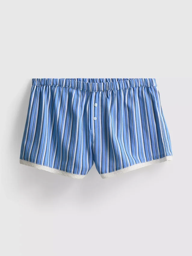 The primark scene | lace stripe boxer shorts