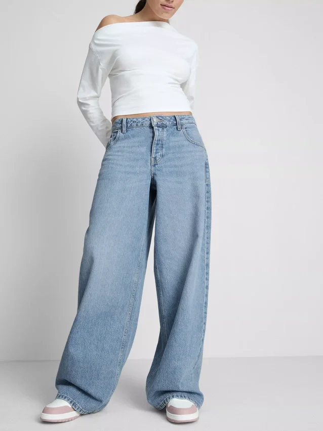 The primark scene | low-rise baggy jeans