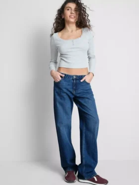 The primark scene | low-rise straight-leg jeans