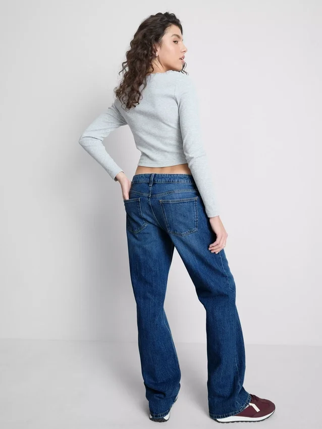 The primark scene | low-rise straight-leg jeans