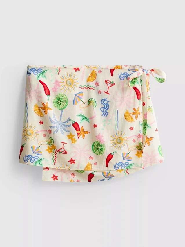 The primark scene | margarita wrap mini skirt