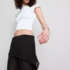 The primark scene | mesh skirt overlay pants