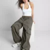 The primark scene | mid-rise drawstring cargo pants