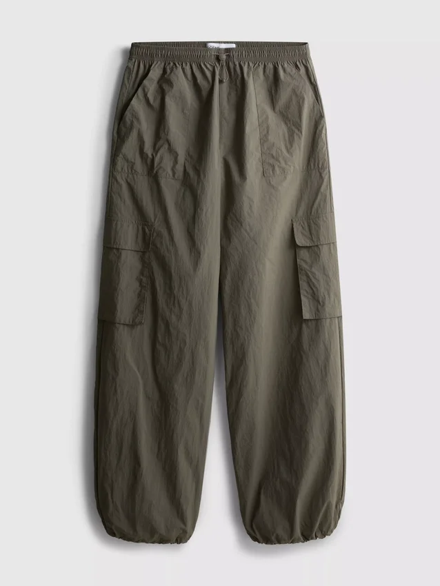The primark scene | mid-rise drawstring cargo pants