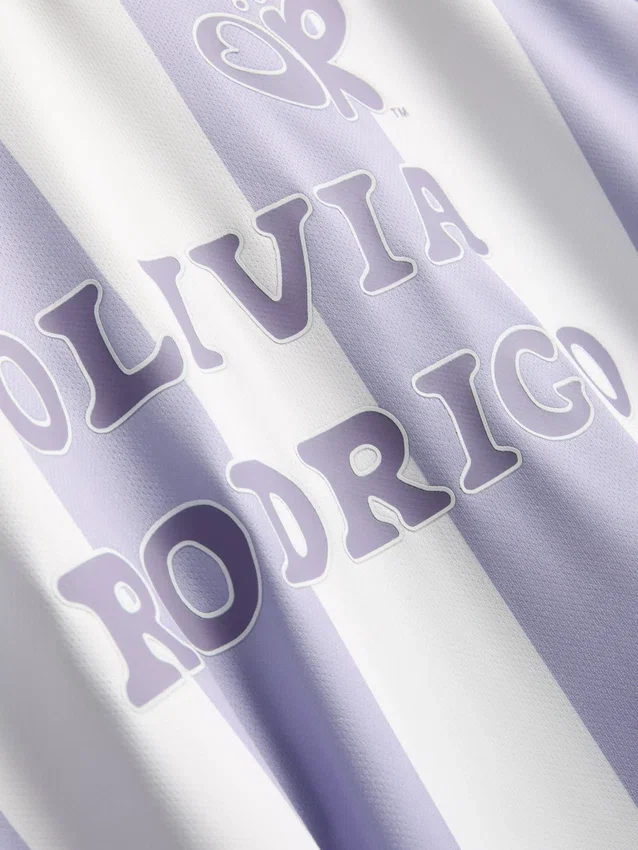 The primark scene | olivia rodrigo striped soccer jersey