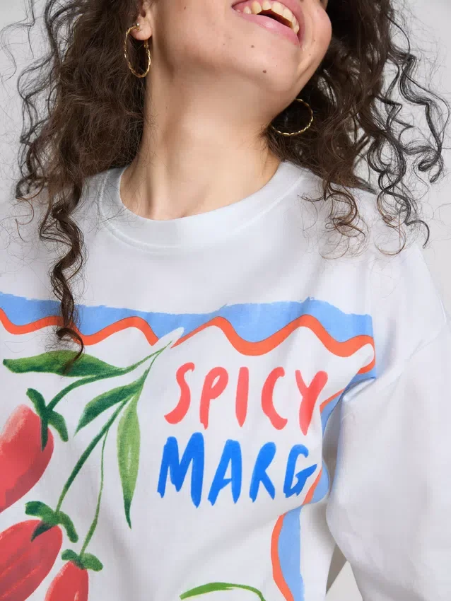 The primark scene | oversized cotton margarita tee