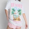 The primark scene | oversized cotton resort tee