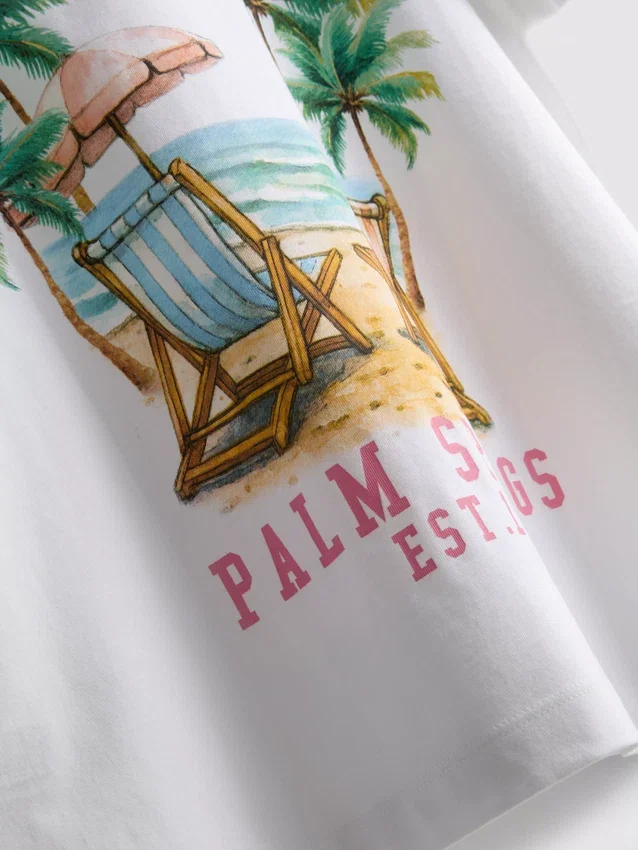 The primark scene | oversized cotton resort tee