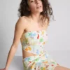 The primark scene | printed curved bandeau top