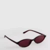 The primark scene | slim oval sunglasses