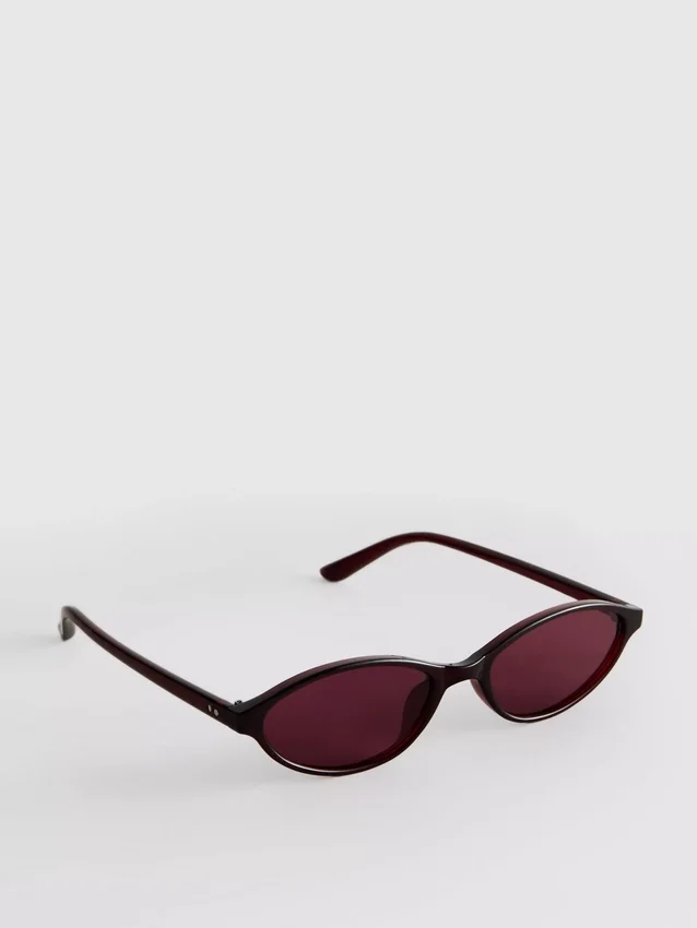 The primark scene | slim oval sunglasses