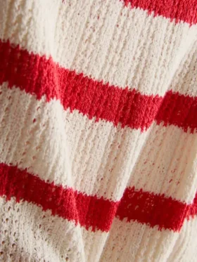 The primark scene | striped crochet micro shorts