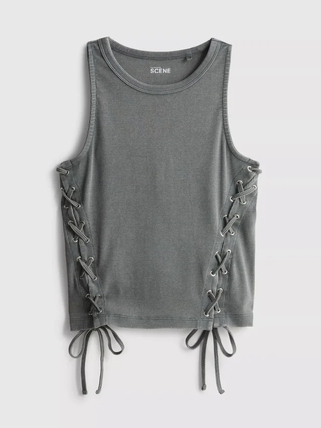 The primark scene | tie-detail baby tee
