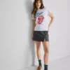 The rolling stones cotton graphic tee