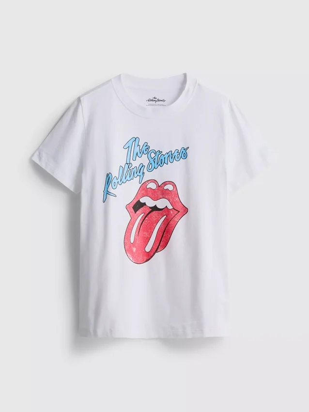 The rolling stones cotton graphic tee