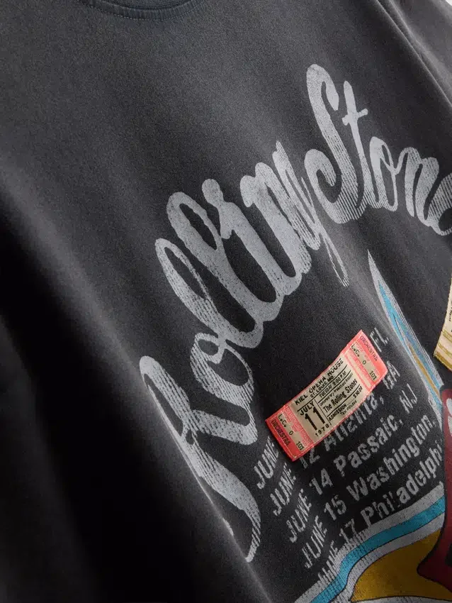 The rolling stones graphic t-shirt dress
