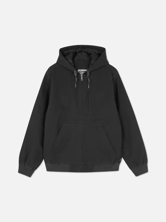 The stronghold canvas hooded jacket