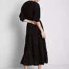 Tiered maxi skirt