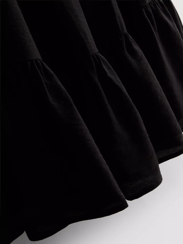 Tiered maxi skirt