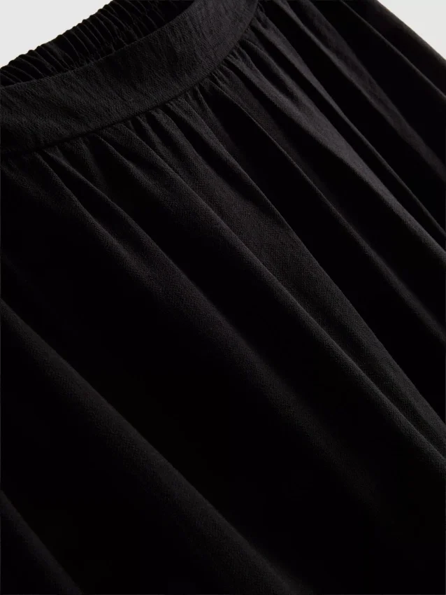 Tiered maxi skirt