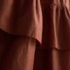 Tiered ruffle midi dress
