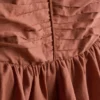 Tiered ruffle midi dress