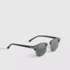 Tinted clubmaster sunglasses