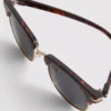 Tinted clubmaster sunglasses