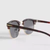 Tinted clubmaster sunglasses