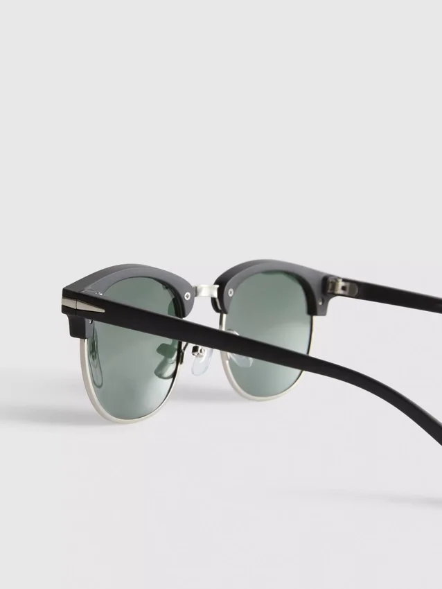 Tinted clubmaster sunglasses