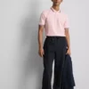 Tipped-collar polo shirt