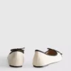 Toe-cap ballerina flats