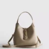 Top handle shoulder bag