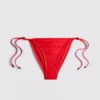 Toucan side-tie bikini bottoms