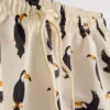 Toucan swim shorts with drawstring waistband