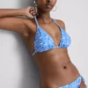 Triangle tie side bikini set