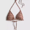 Triangle tie side bikini set